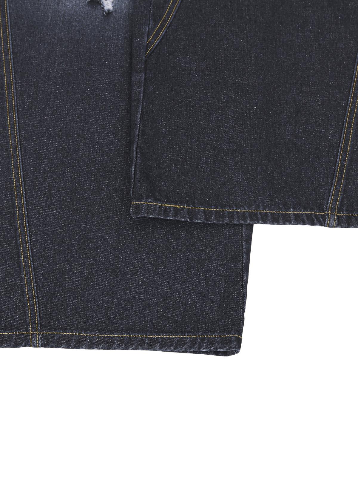 Concert Outfit Washed Ripped Embroidered Barrel Jeans Concert Outfit Washed Ripped Embroidered Barrel Jeans