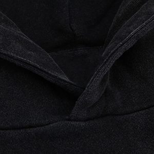 Concert Outfit Washed Splicing Hoodie