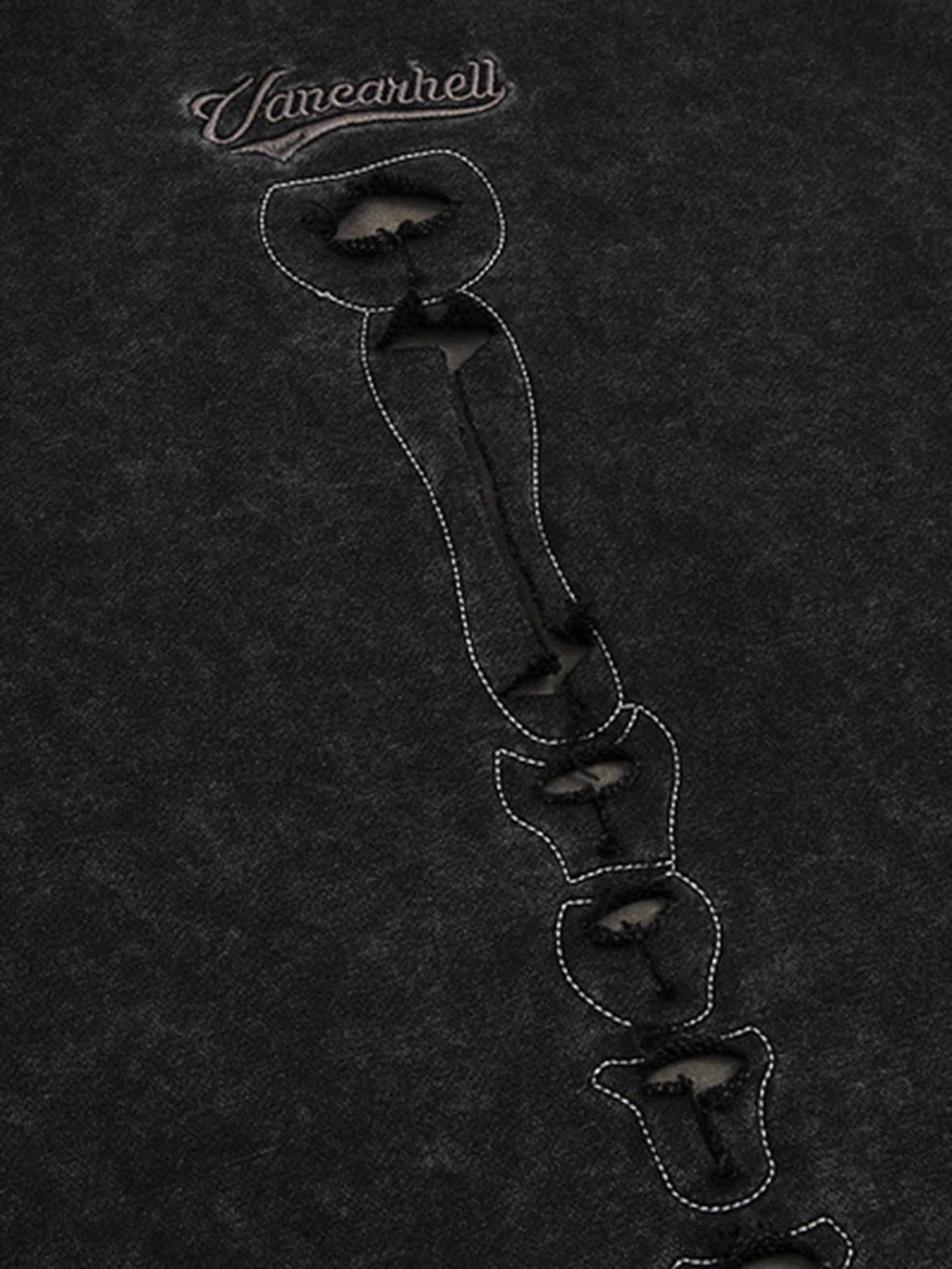 Concert Outfit Washed Streetwear Aged Look Hoodie Concert Outfit Washed Streetwear Aged Look Hoodie