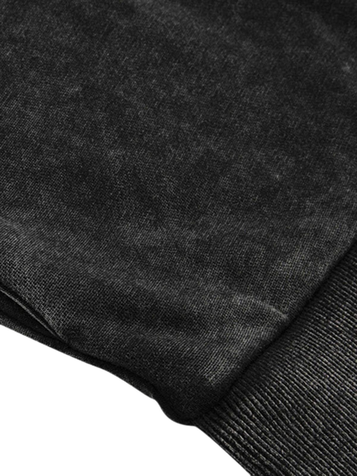 Concert Outfit Washed Streetwear Aged Look Hoodie Concert Outfit Washed Streetwear Aged Look Hoodie