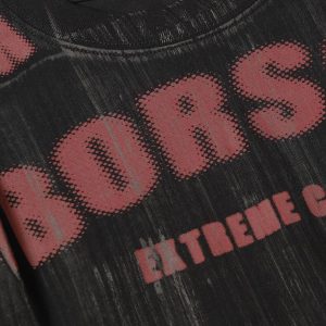 Concert Outfit Wasteland Dirty Dye Oversized Graphic T-Shirt