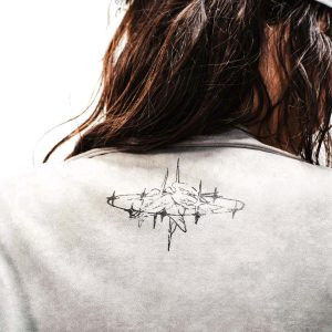 Concert Outfit Wasteland Patchwork Graffiti Zip Up Jacket