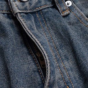 Concert Outfit Wasteland Style Ink Splash Baggy Jeans