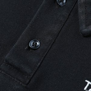 Concert Outfit Wasteland Style Retro Washed Faux Two-Piece Shirt