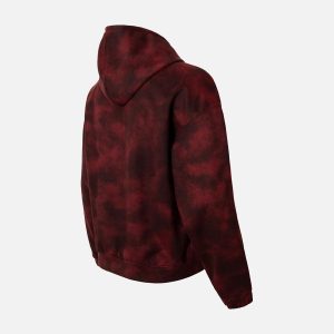 Concert Outfit Wasteland Tie-Dye Zipper Jacket