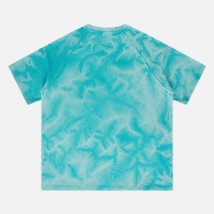 Concert Outfit Water Ripples Print Tee