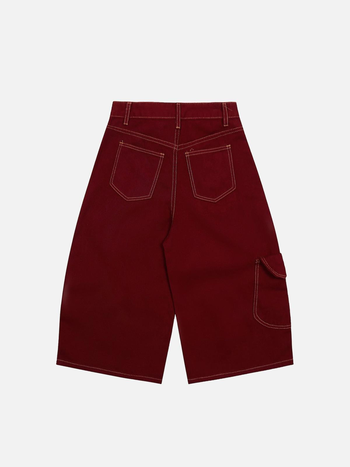 Concert Outfit Welt-Embellished Cargo Jorts Concert Outfit Welt-Embellished Cargo Jorts