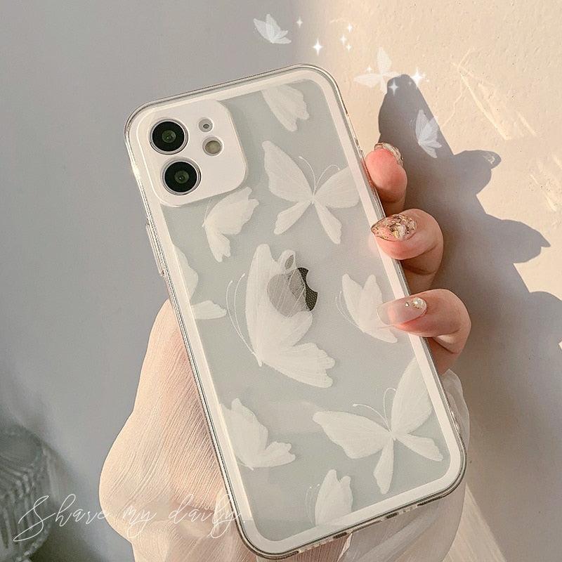 Concert Outfit White Butterfly iPhone Case