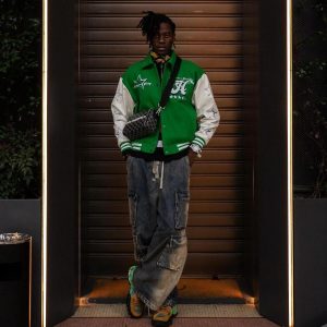 Concert Outfit Wide Leg Multi-Pocket Straight Leg Loose Jeans