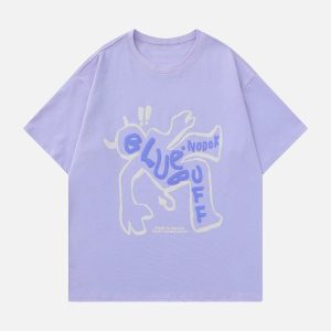 Concert Outfit Wrestling Demon Print Tee