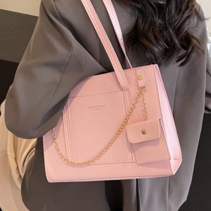 2025 Large Capacity Summer Handbag for Women - Versatile Stylish Shoulder Tote Bag for Commuting and Everyday Use