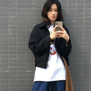 American Retro Letter Print Casual Short-Sleeve T-Shirt - Unisex Versatile Summer Top, Trendy 90s Style for Men and Women