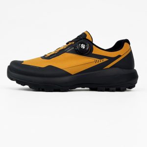 Breathable Black Cushioning Hiking Shoes for Men, Non-Slip Outdoor Walking and Running Commuter Shoes, Comfortable Sports Footwear