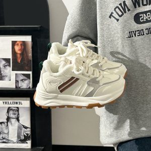 Breathable Summer Mesh Dad Shoes for Women - Soft-Soled Casual Sports Sneakers, Versatile Little White Shoes