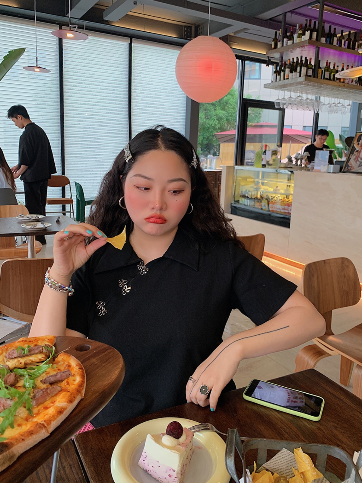 Chinese-Style Retro Short Sleeve T-Shirt for Women, Plus Size Polo Top, Spring Summer National Design, Vintage Aesthetic
