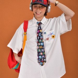 Colorful Candy Color Short Sleeve Shirt for Couples - Versatile Loose Fit Half Sleeve Top - Trendy Multi-Dopamine Style