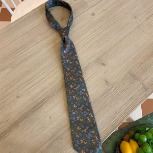 Handmade Vintage Japanese Retro Wide Bow Tie with Trendy Cartoon Print - Versatile Korean Style Fashion Accessory