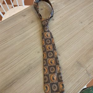 Handmade Vintage Japanese Retro Wide Bow Tie with Trendy Cartoon Print - Versatile Korean Style Fashion Accessory