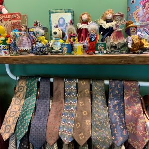 Handmade Vintage Japanese Retro Wide Bow Tie with Trendy Cartoon Print - Versatile Korean Style Fashion Accessory