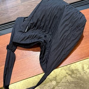 Japanese-Style Single-Shoulder Canvas Tote Bag for Women, Large-Capacity Wrinkled Design, Perfect for Class and Commuting