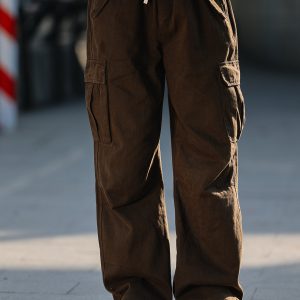 Japanese-Style Vintage Loose Casual Pants for Men - Wide-Leg Straight Work Trousers - Trendy Y2K Fashion