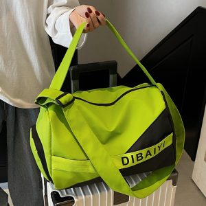 Large Capacity Women's Tote Bag - Versatile Travel, Fitness, Yoga & Swimming Bag with Dry and Wet Separation