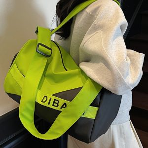 Large Capacity Women's Tote Bag - Versatile Travel, Fitness, Yoga & Swimming Bag with Dry and Wet Separation