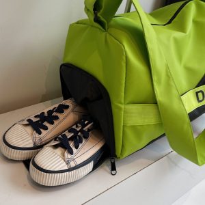 Large Capacity Women's Tote Bag - Versatile Travel, Fitness, Yoga & Swimming Bag with Dry and Wet Separation