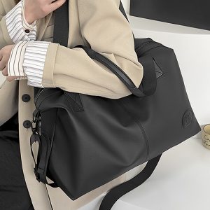 Large Capacity Women's Travel Bag - Stylish Commuting & Fitness Bag with Dry/Wet Separation for Short-Distance Travel