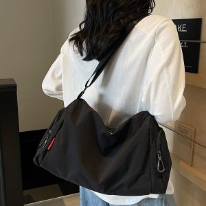 Large Capacity Women's Travel Bag - Versatile Lightweight Sports & Fitness Crossbody Bag for Short Trips and Business Storage