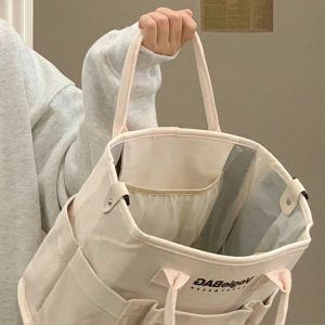 Lightweight Large Capacity Japan Vegiebag Mommy Tote Bag for Mother and Baby – Women's Canvas Diaper Bag