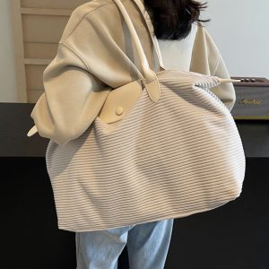 Lightweight Large-Capacity Travel Bag - Versatile Gym, Commuter, and Maternity Shoulder Bag for Short-Distance Business Trips