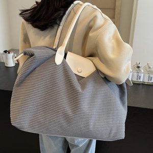 Lightweight Large-Capacity Travel Bag - Versatile Gym, Commuter, and Maternity Shoulder Bag for Short-Distance Business Trips
