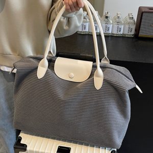 Lightweight Large-Capacity Travel Bag - Versatile Gym, Commuter, and Maternity Shoulder Bag for Short-Distance Business Trips