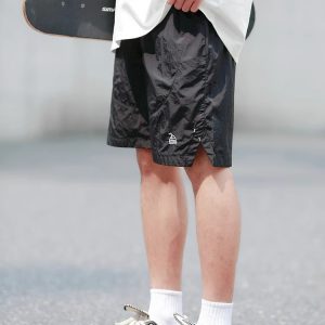 Lightweight Quick-Dry Five-Point Beach Shorts for Men and Women - Casual Outdoor Mountain Style Summer Shorts