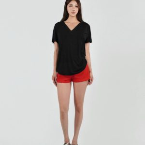 Low-Waist Casual Sports Shorts for Women - Loose Fit Three-Quarter Pants for Home and Outdoor Activities