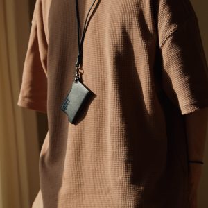 Men's Waffle Texture Loose Fit Solid Color Round Neck Short Sleeve T-shirt, Casual Versatile Couple Shirt, Y2K Inspired Style