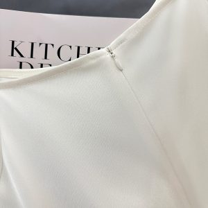 Off-White Versatile Camisole Dress - Women's Summer 2025 Long Drape Dress for Layering, Perfect for Y2K and Casual Chic Styles
