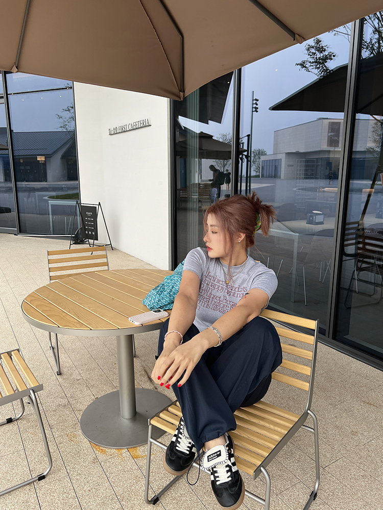 Plus Size Vintage Plaid Fake Two-Piece Casual Wide-Leg Long Pants for Women - Loose Straight-Leg Sports Trousers