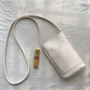 Red Mini Crossbody Handbag for Women - 2024 Korean Casual Phone Bag, Minimalist Fashion, Trendy Ins Style