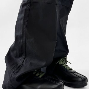 Retro Black Derby Shoes for Men - Soft-Soled Leather Flats, Casual British Style Commuting Footwear, Perfect for Everyday Wear