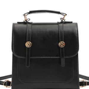 Retro British Style Women's Backpack - Trendy 2025 Multifunctional Student Tote Travel Bag