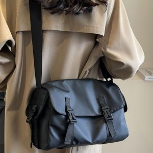 Retro Casual Crossbody Bag for Women - Lightweight Messenger Bag, Versatile Commuting Shoulder Bag, Spring 2025 Fashion