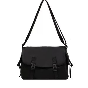 Retro Casual Crossbody Bag for Women - Lightweight Messenger Bag, Versatile Commuting Shoulder Bag, Spring 2025 Fashion