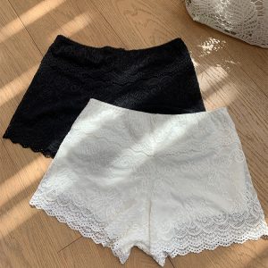 Skin-Friendly Elastic Lace Thin Shorts Leggings for Summer - Anti-Exposure, Comfortable, Perfect for Y2K and Casual Outfits
