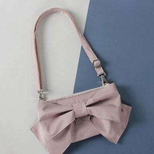 Soft Cute Bow Underarm Crossbody Bag for Women - Niche Spring/Summer Style, High-Quality Fashion Accessory