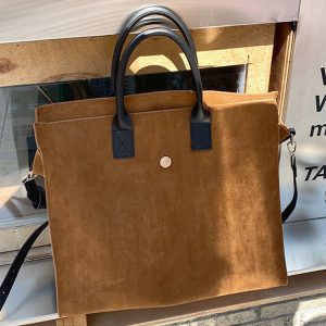 Soft Texture Large Capacity Shoulder Tote Bag for Women - Casual Commuting Crossbody Style