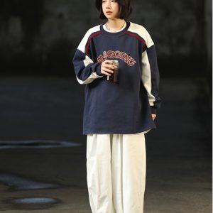 Spring Retro Draped Work Pants for Men - Trendy Loose Straight Casual Long Pants in American Style