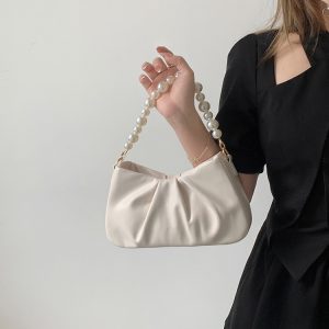 Summer 2023 Women's Textured Crossbody Bag - High-End Cloud Shoulder Bag, Versatile Niche Underarm Style