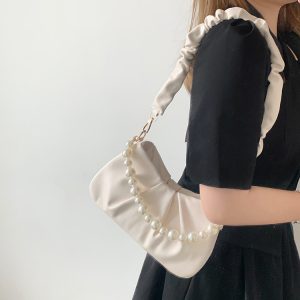 Summer 2023 Women's Textured Crossbody Bag - High-End Cloud Shoulder Bag, Versatile Niche Underarm Style
